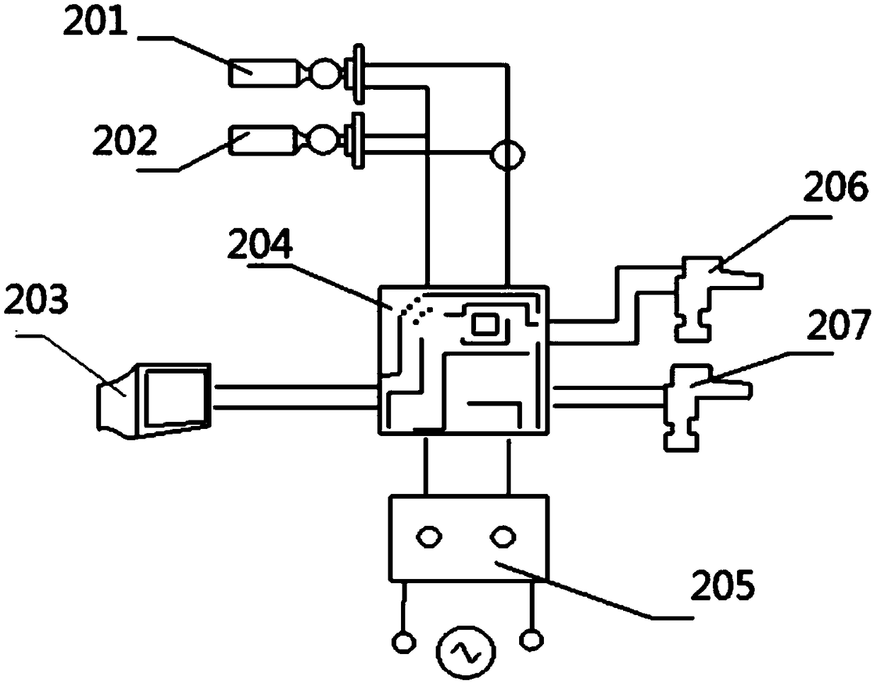 A dynamic seal life test verification method for an oil-gas circuit folding rotary mechanism