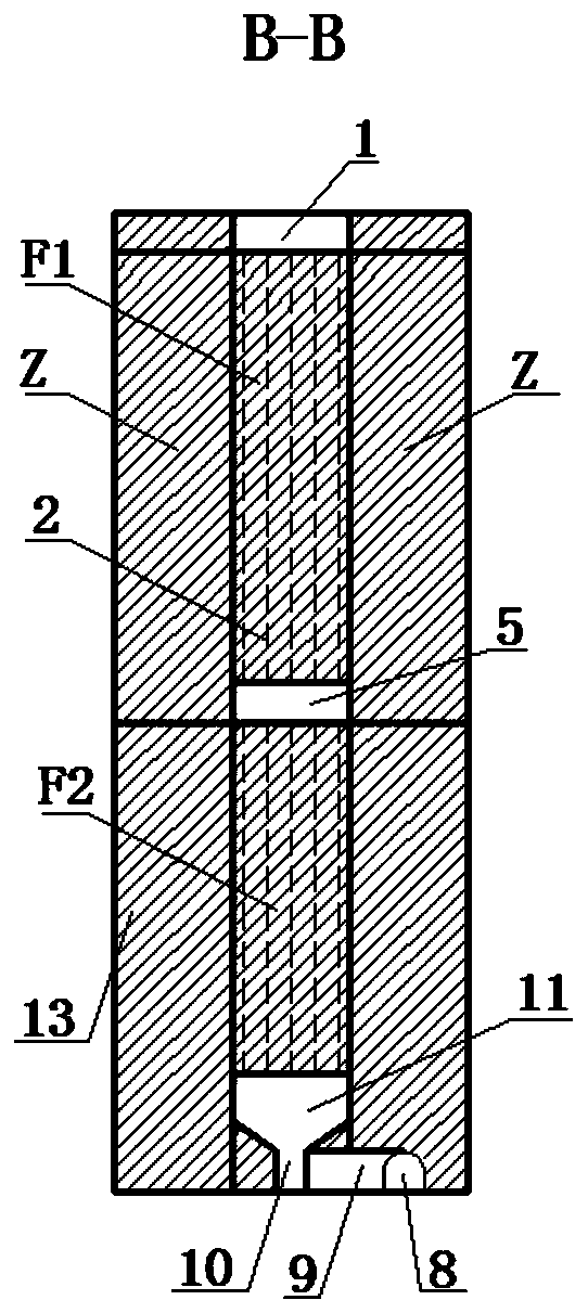 Staged rock drilling and staged mining and subsequent filling mining method