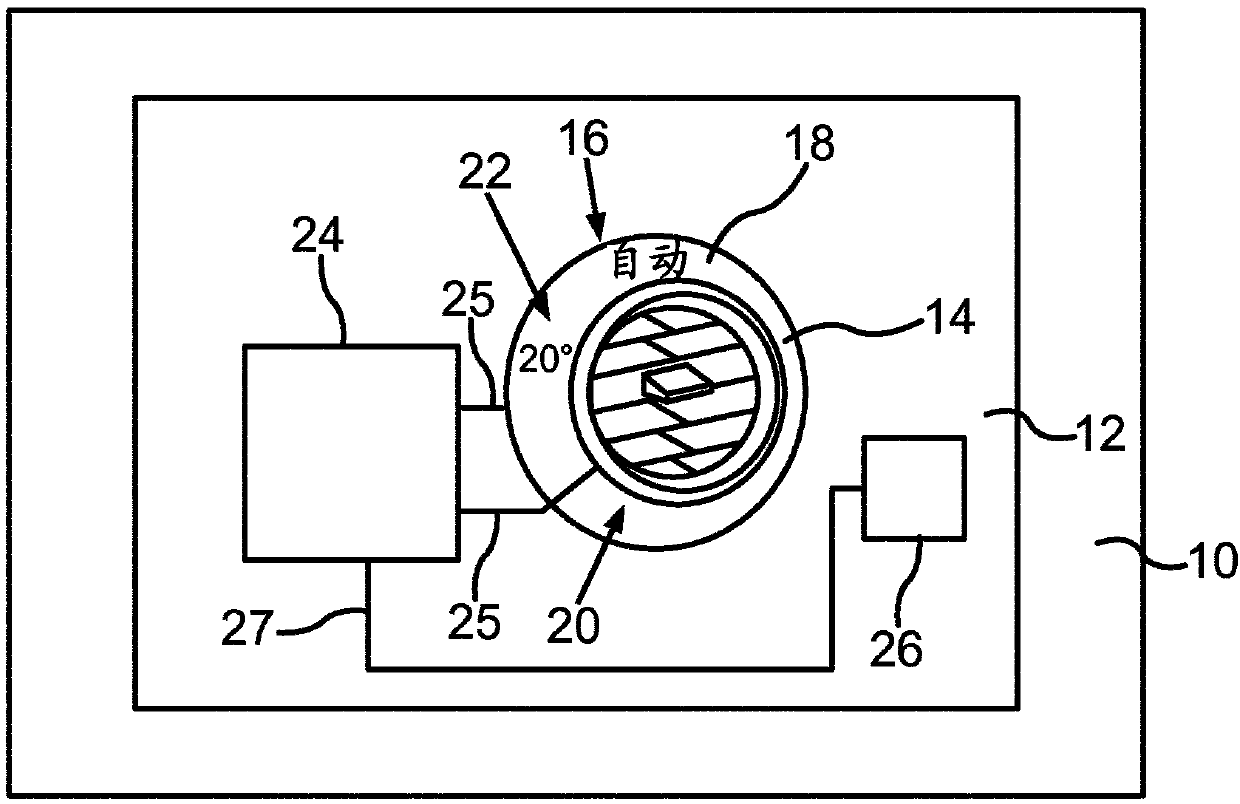 Control device for comfort system of motor vehicle, comfort system having control device, and motor vehicle having comfort system