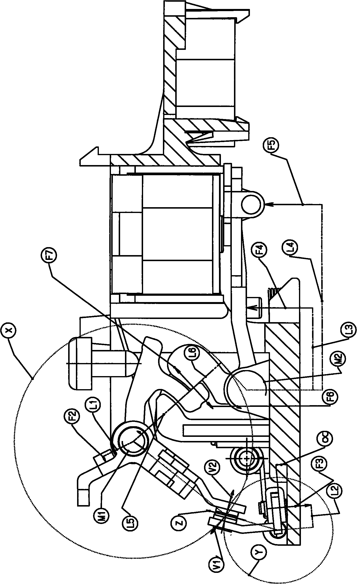 Operating mechanism of leakage protector