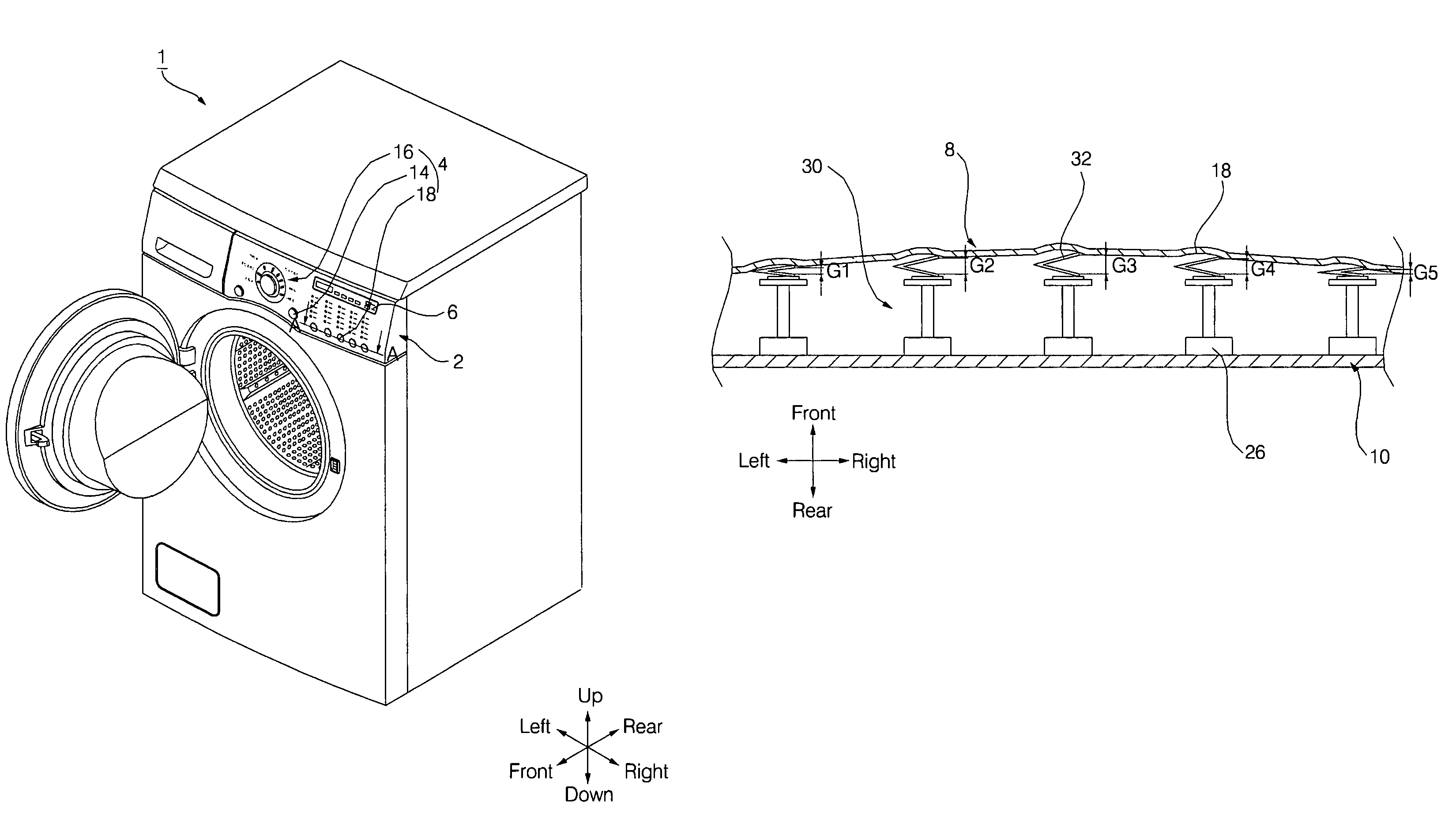 Capacitive switch of electric/electronic device