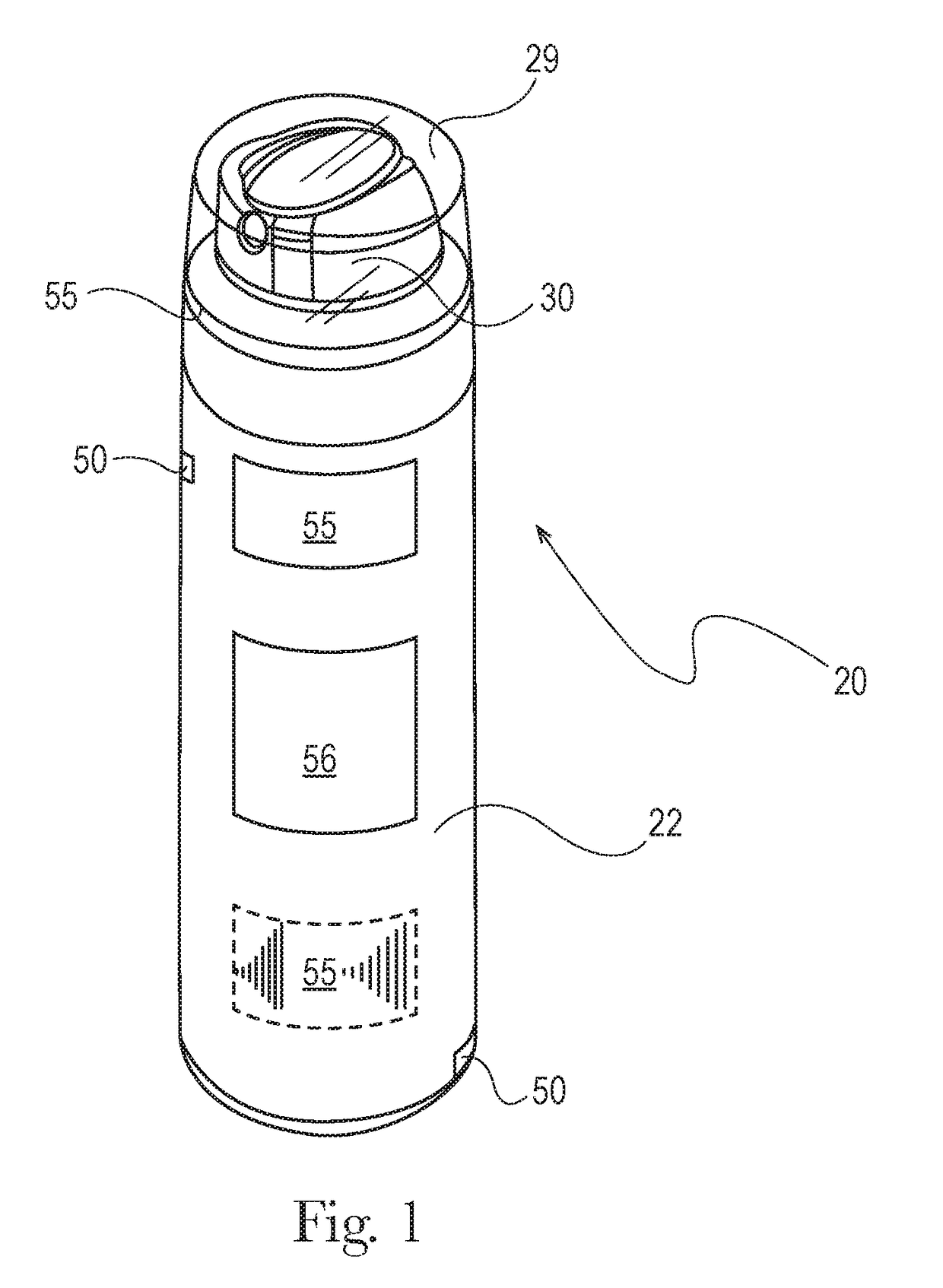 Aerosol dispenser having a safety valve