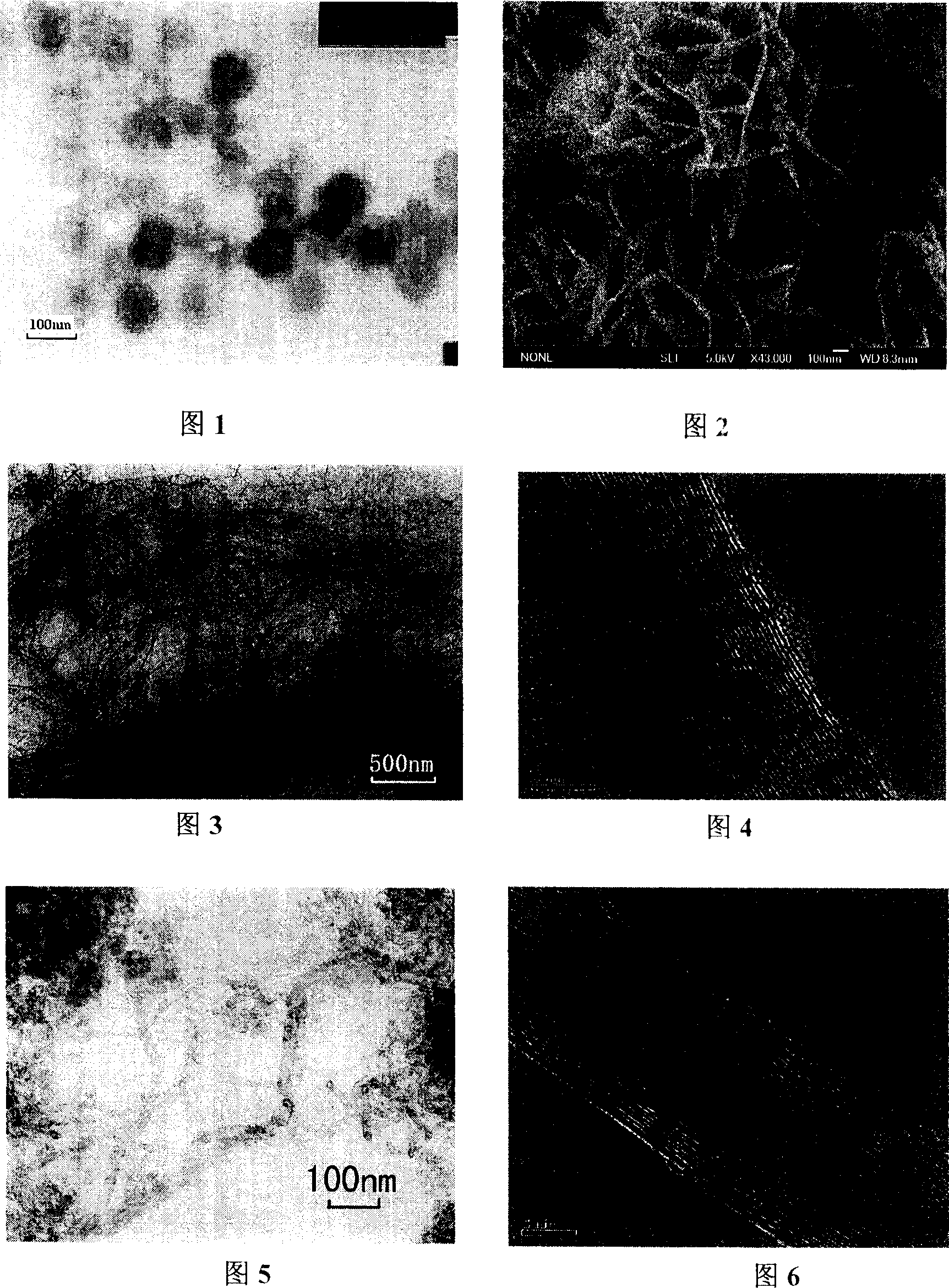 Cathode gas film microarc discharging method for preparing carbon nanometer material in solution