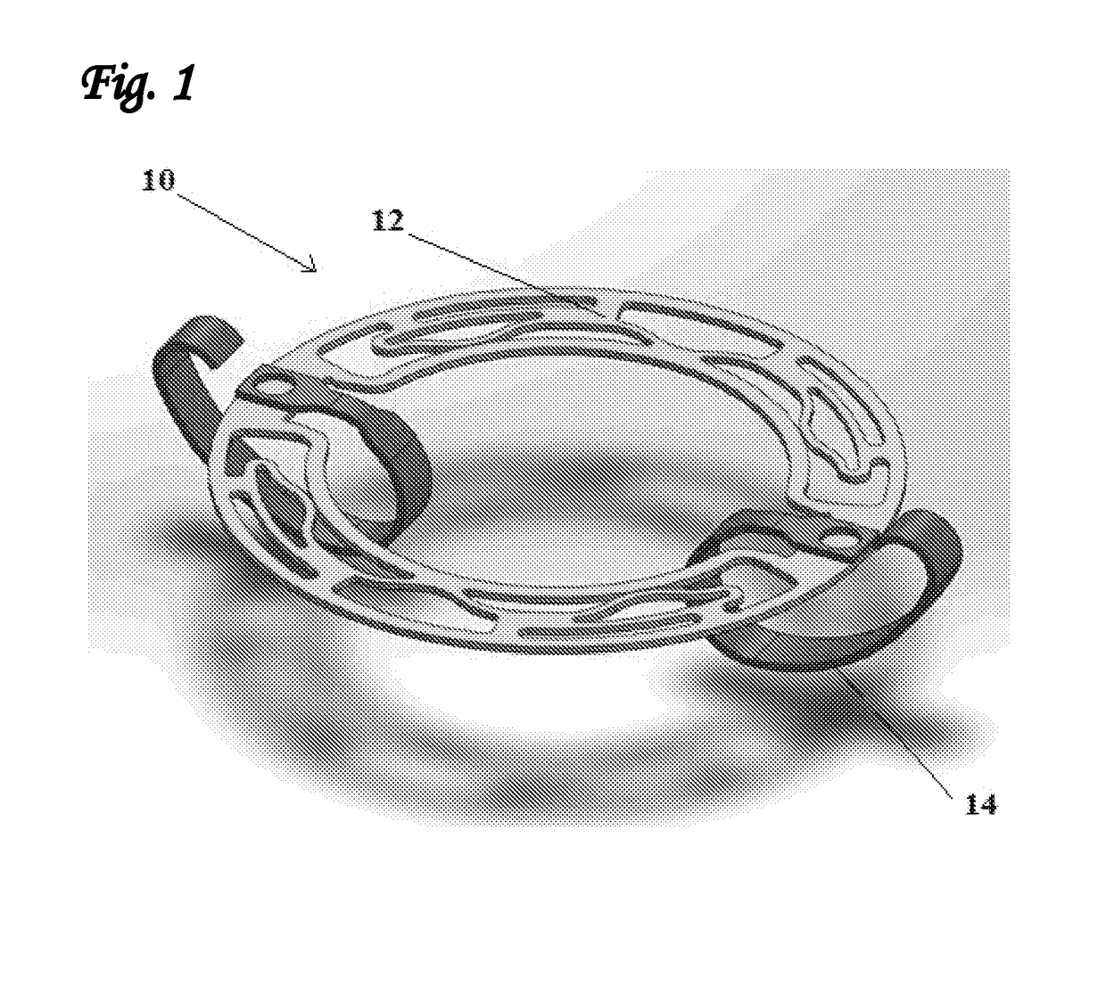 Intracardiac devices comprising stabilizing elements having improved fatigue resistance