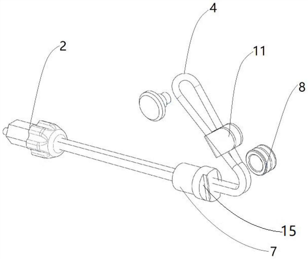 Safety belt structure with waist load buffering function and safety belt lock catch