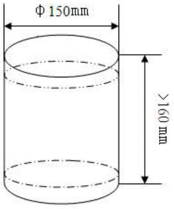 Test method for semi-rigid base core sample compressive strength