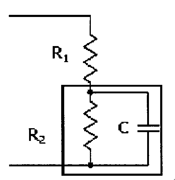 On-line DC detection method and system for battery internal resistance