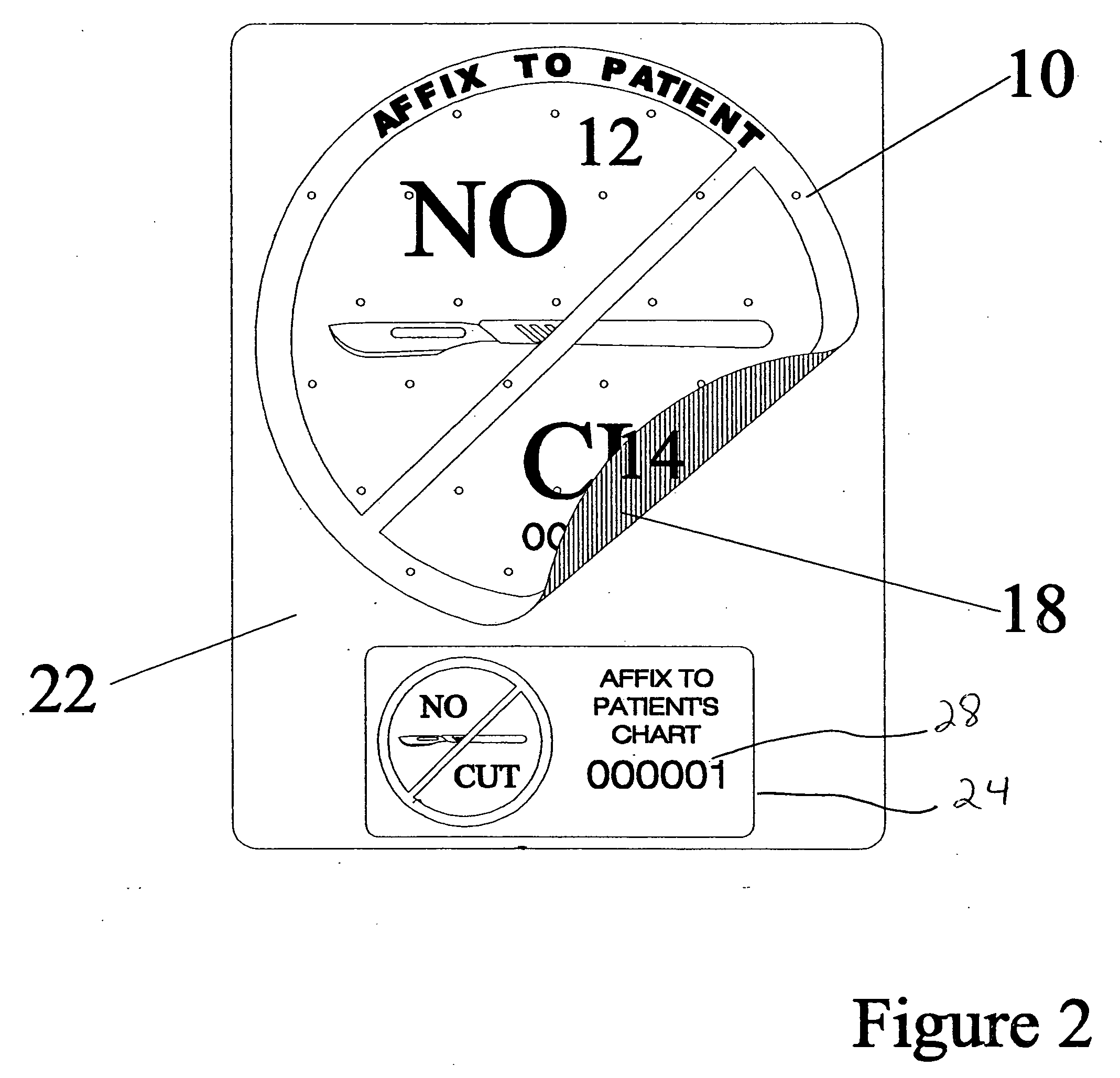 Pre-surgical safety, warning notification and/or safety device