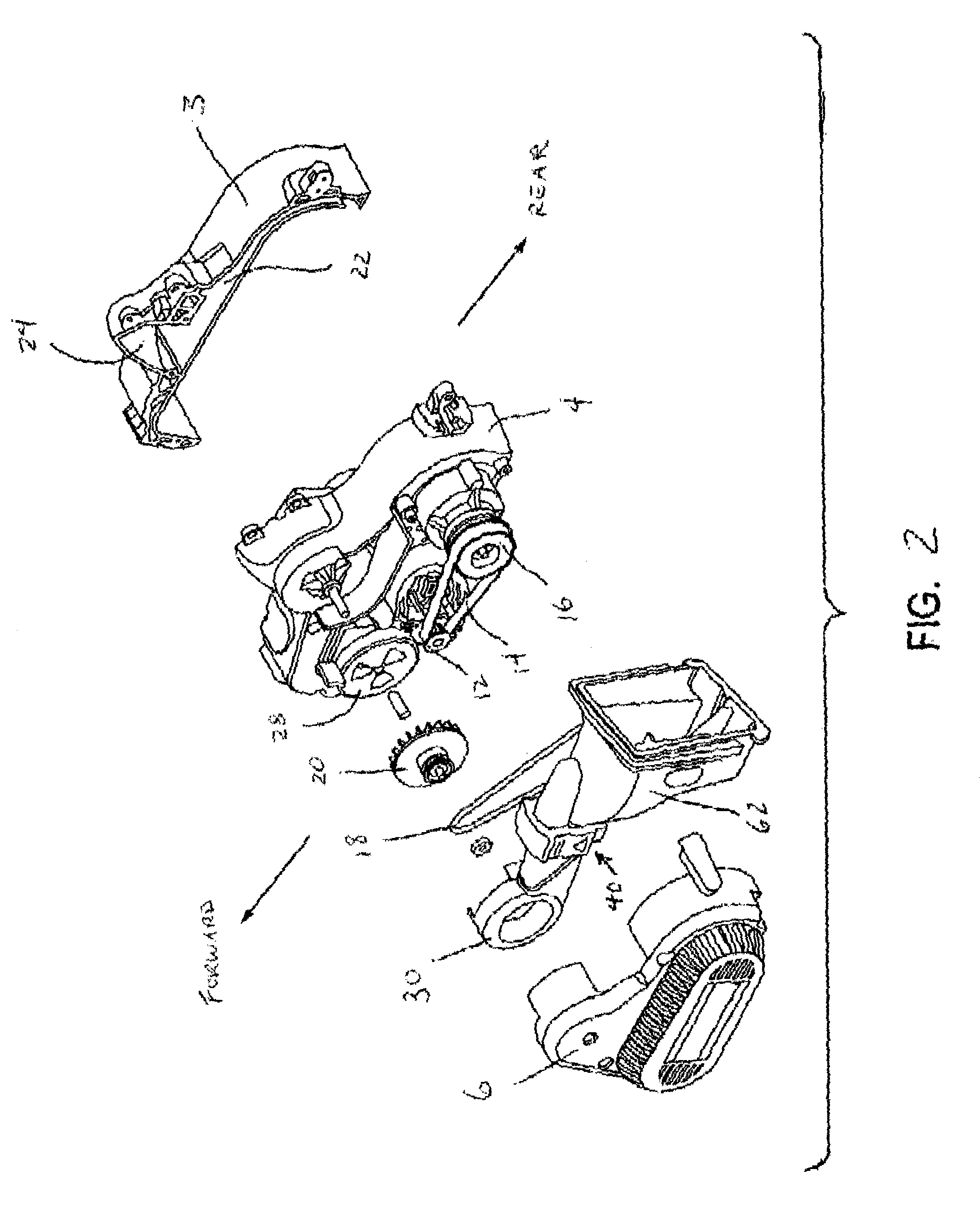 Dust collection system for a belt sander