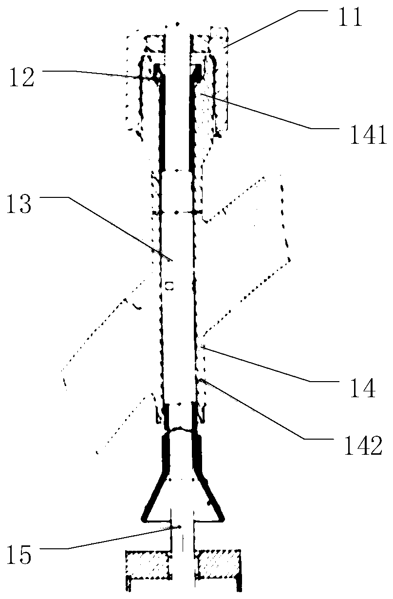 Laser measurement method, system and equipment for nuclear power station thermal sleeve flange abrasion and medium