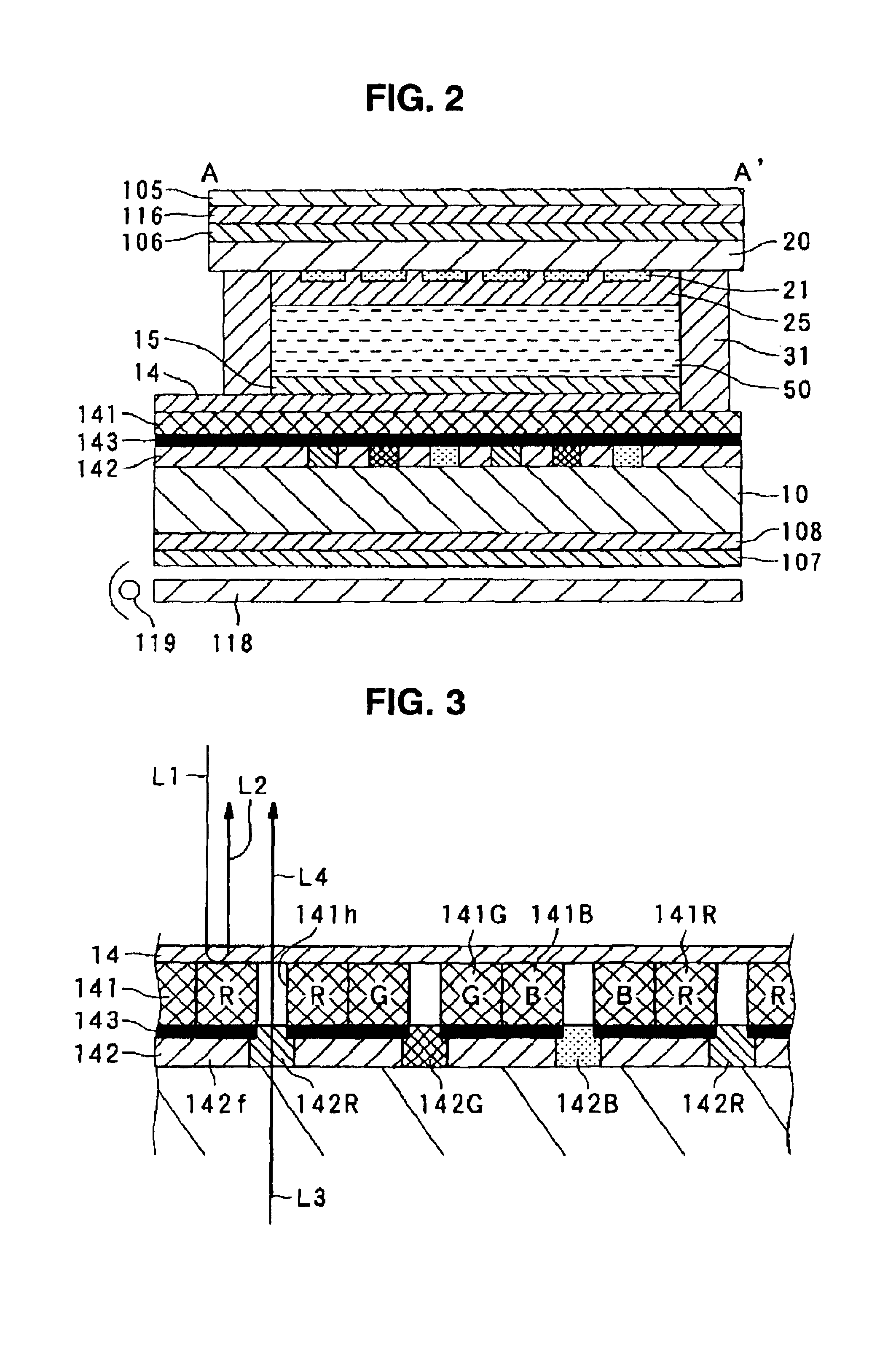 Transflective electro-optical device and electronic apparatus