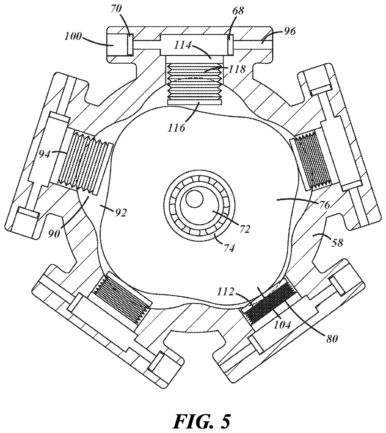 Hypocycloid compressor