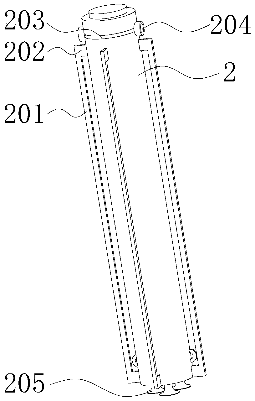 Protection method for preventing splashing pollution during paint spraying