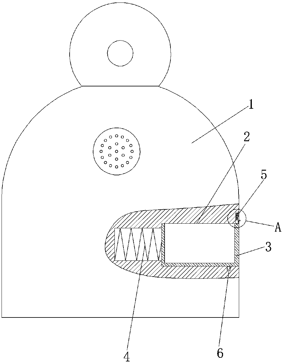 Education robot facilitating school supply storing