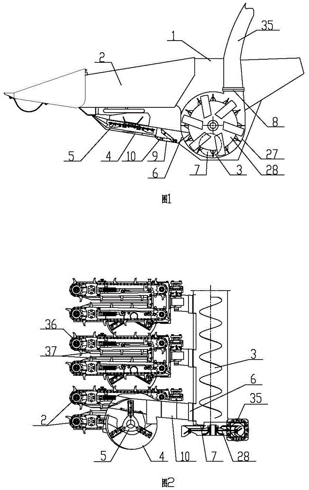 Ear and Stem Harvesting Header for Corn Harvesting