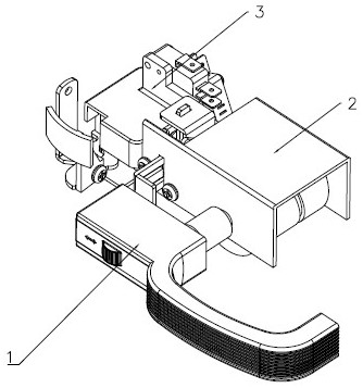 An interlock operating mechanism of a low-voltage withdrawable switchgear