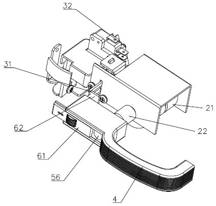 An interlock operating mechanism of a low-voltage withdrawable switchgear