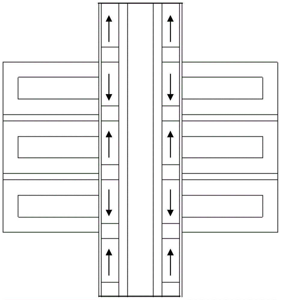 Single-phase cylindrical linear vibration motor