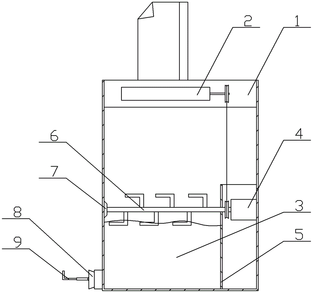 Pulping device of paper shredder