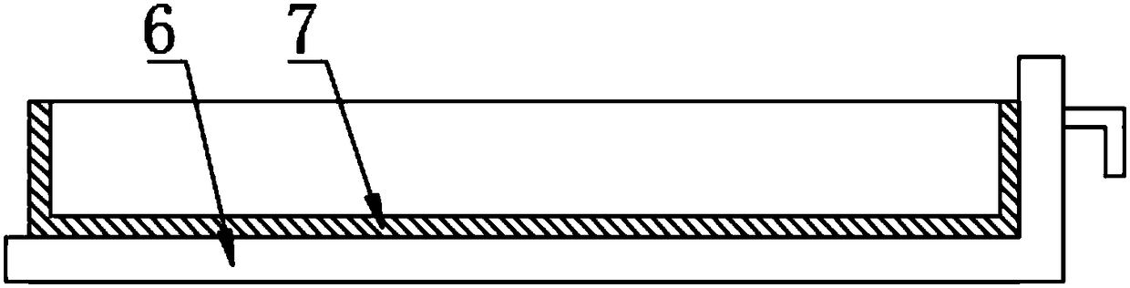 Dust collection device with filtering net cleaning function