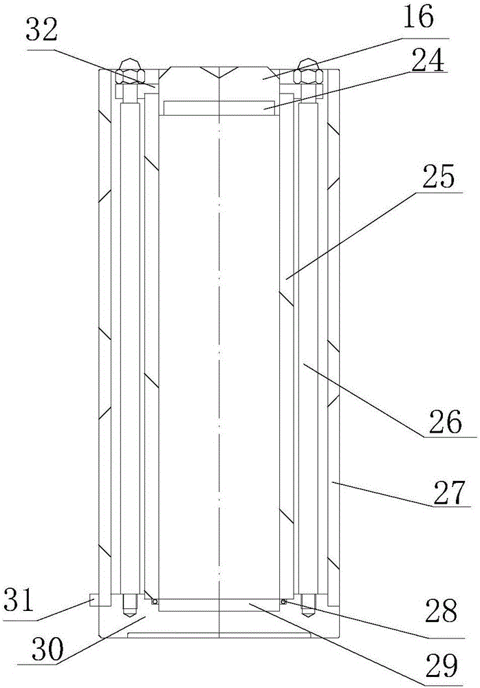 Soil consolidation detector of using weight and air pressure combined loading and detection method