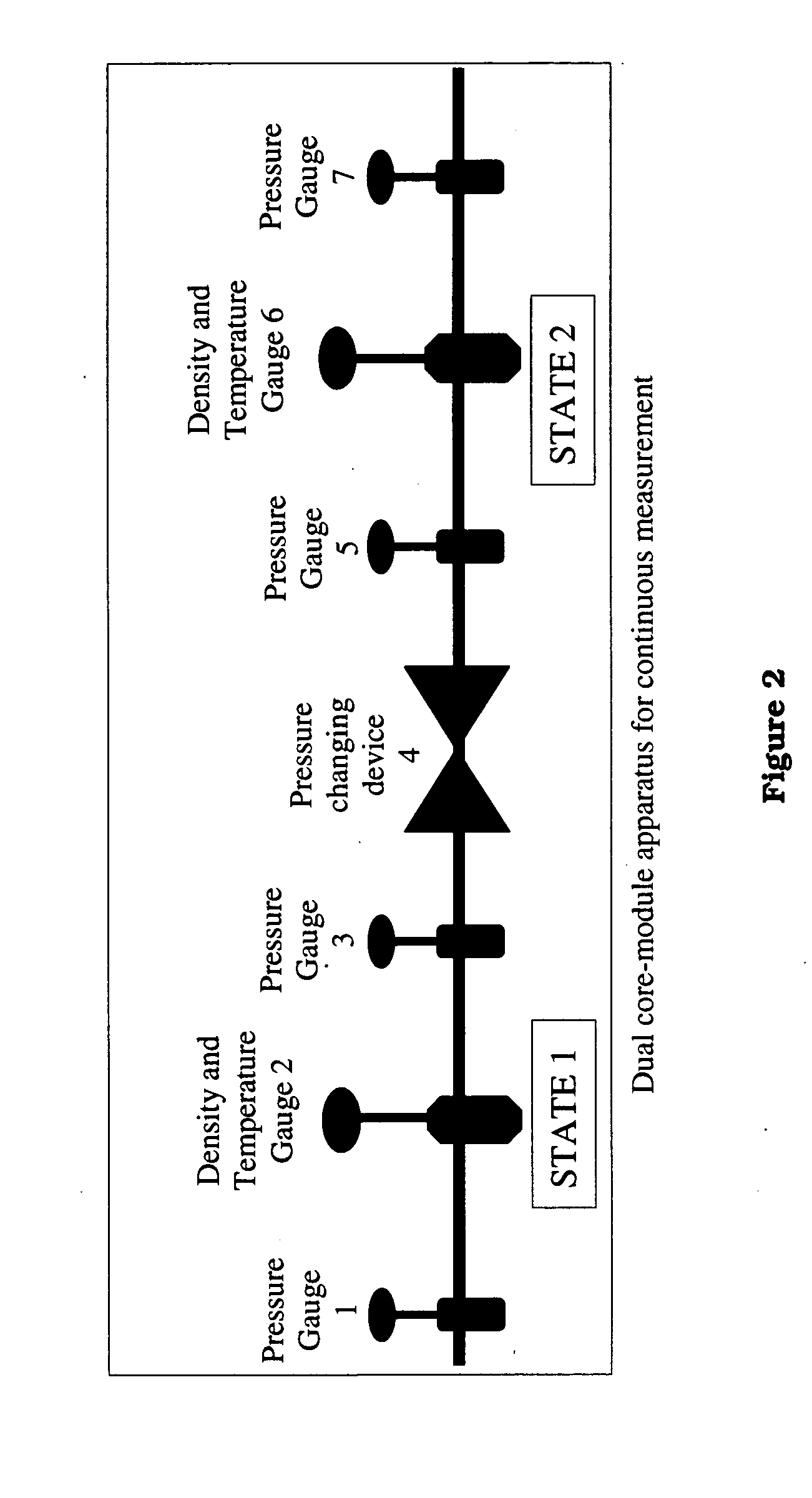 Apparatus and method for real time determination of density and related parameters in manufacturing processes