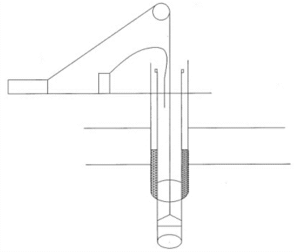 In-water drilled pile foundation construction system capable of recovering steel protective barrels and construction method thereof