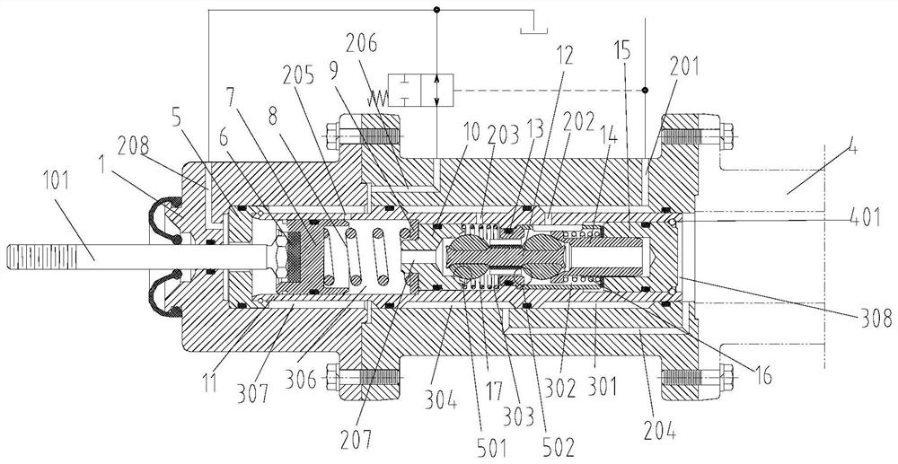 A hydraulic power-assisted brake pressure regulating system for motor vehicles