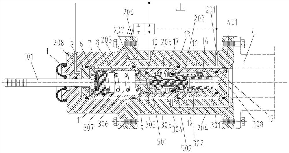 A hydraulic power-assisted brake pressure regulating system for motor vehicles