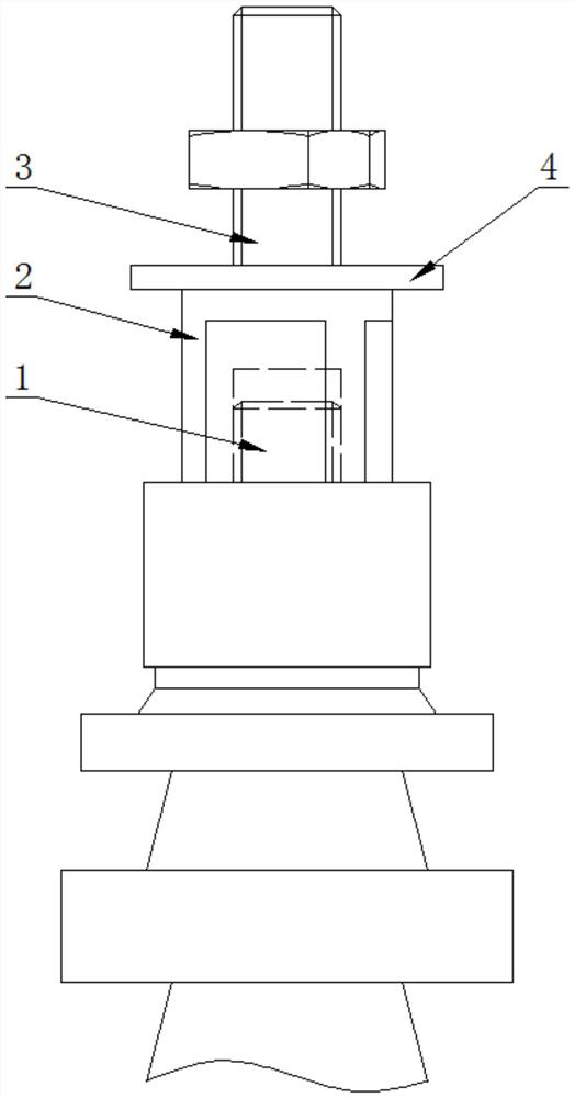 Method for repairing burnt transformer pile head