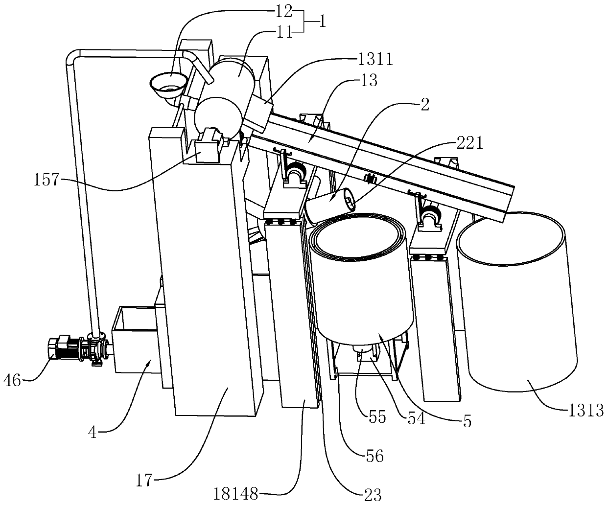 Mud recycling and separating system and using method thereof