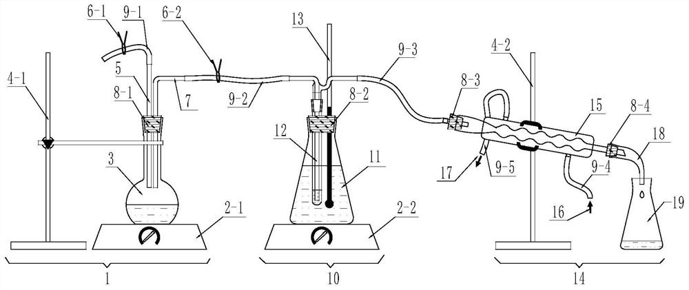 Device and method for measuring fluorine content in metallurgical slag melting agent