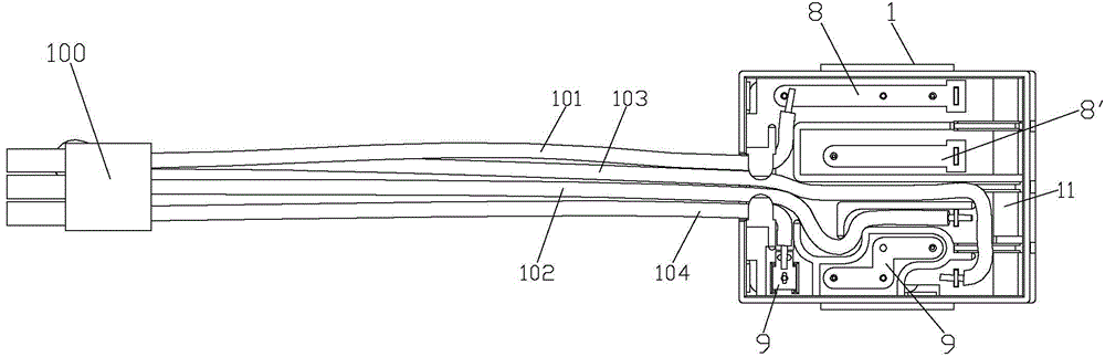 Electrical connector applied to ventilator