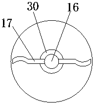 A heat-absorbing and heat-conducting device utilizing deep geothermal energy