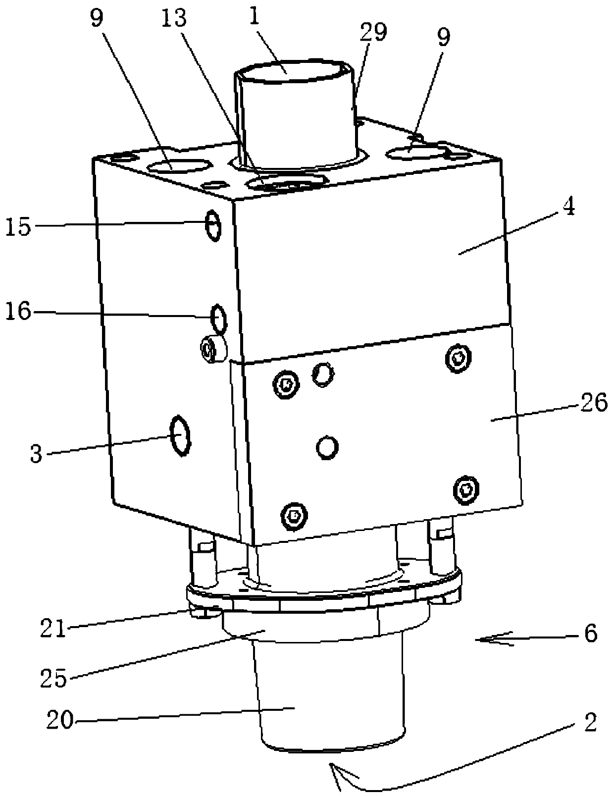 Sand ejection nozzle