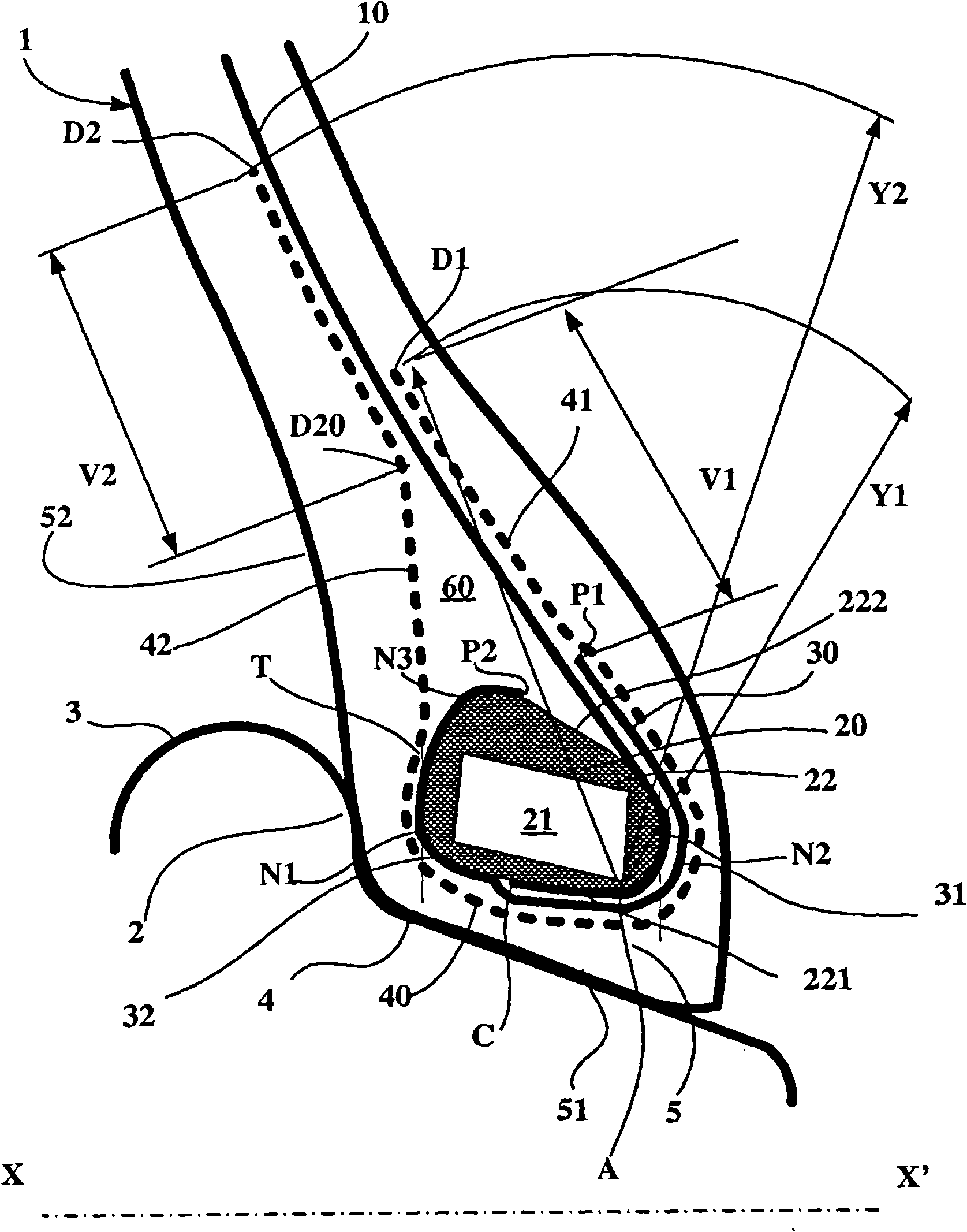 Tyre bead structure