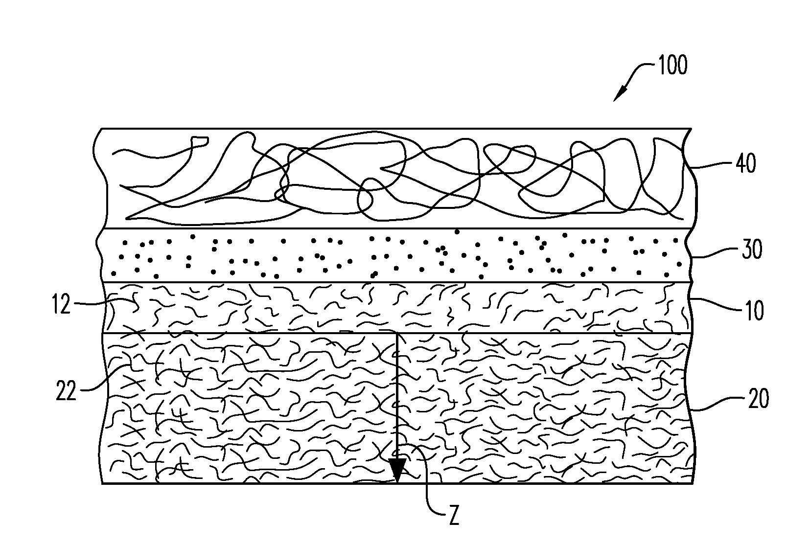 Composite filter media including a nanofiber layer formed directly onto a conductive layer