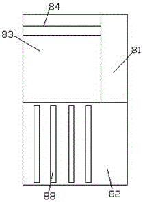 Waterproof detection device capable of selecting and replacing LED lamp brackets