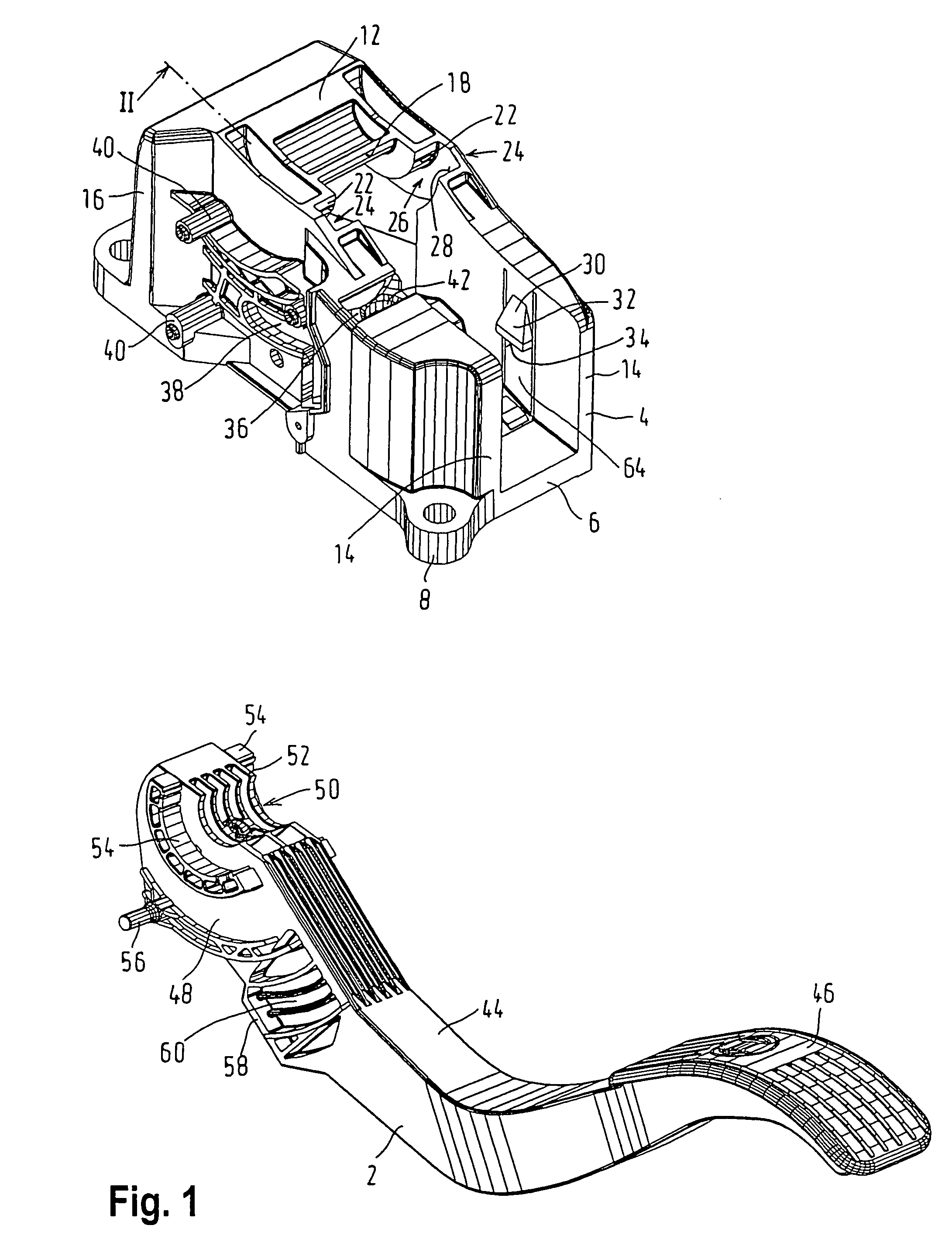Accelerator pedal module