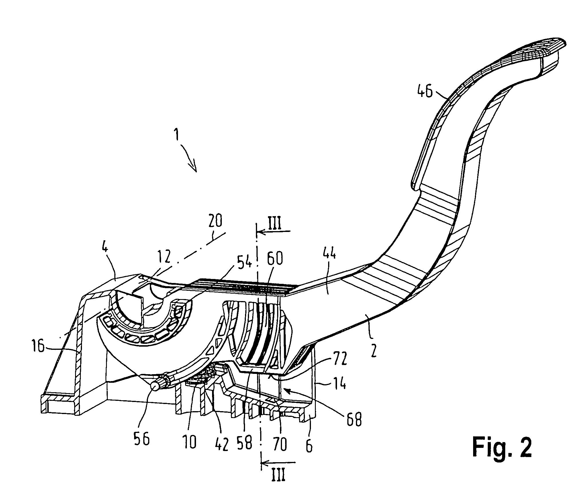 Accelerator pedal module