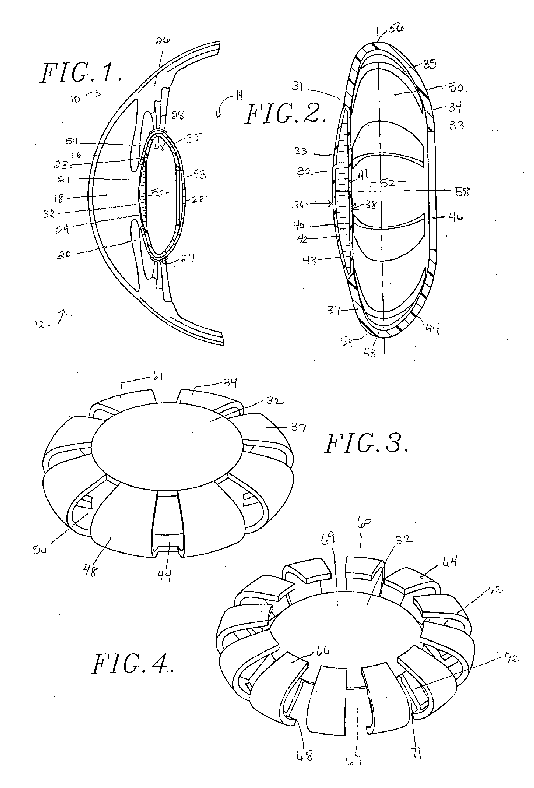 Accommodating intraocular lenses