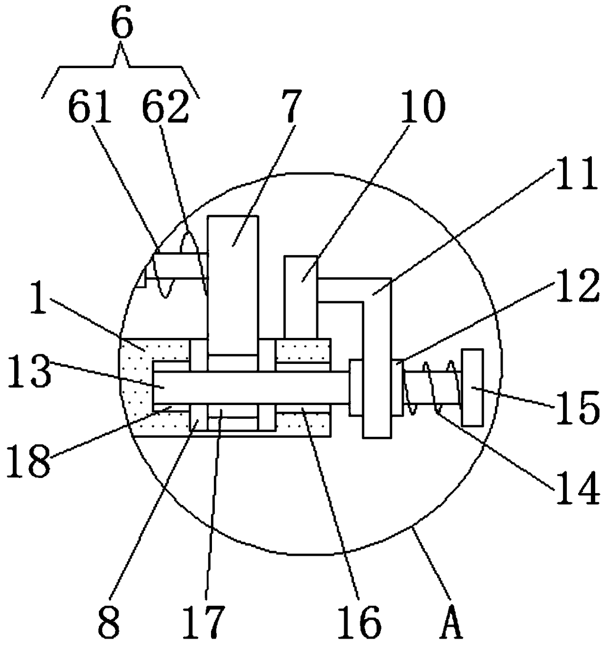 Easy-to-disassemble artificial intelligent surveillance camera