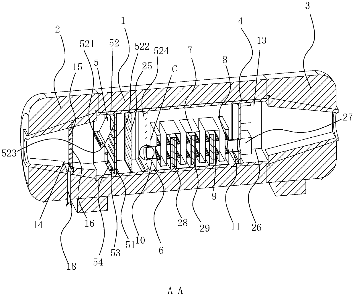 Multifunctional chemical defense filter absorber