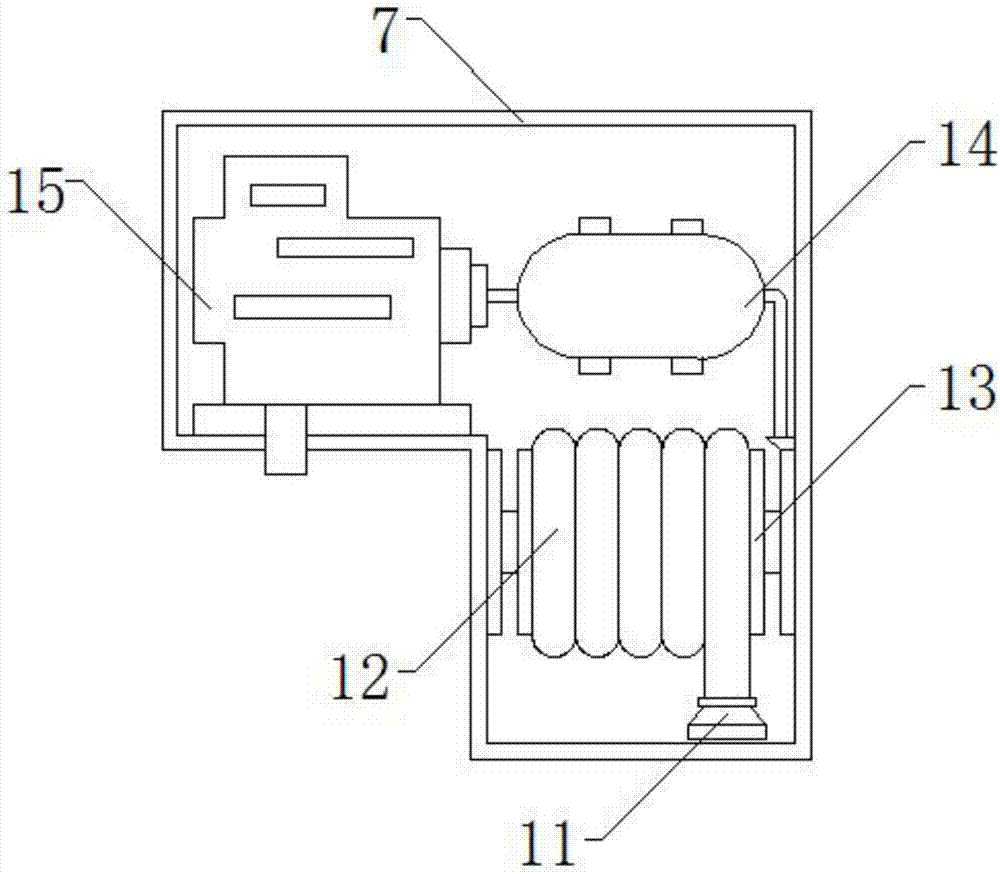 Water sprinkler for cooling brake of heavy-duty car