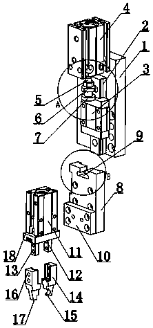 Pressure applying device of steel pipe for agricultural greenhouse construction