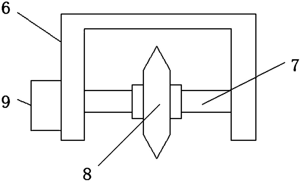 Aluminum alloy profile cutting device