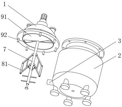 Reaction device for Chinese patent medicine production