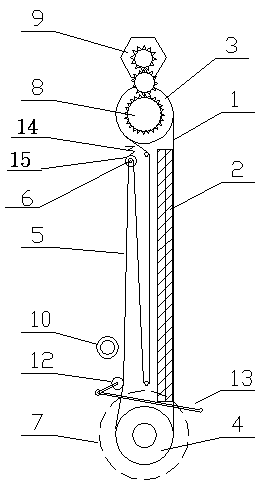 Teaching blackboard with large writing amount