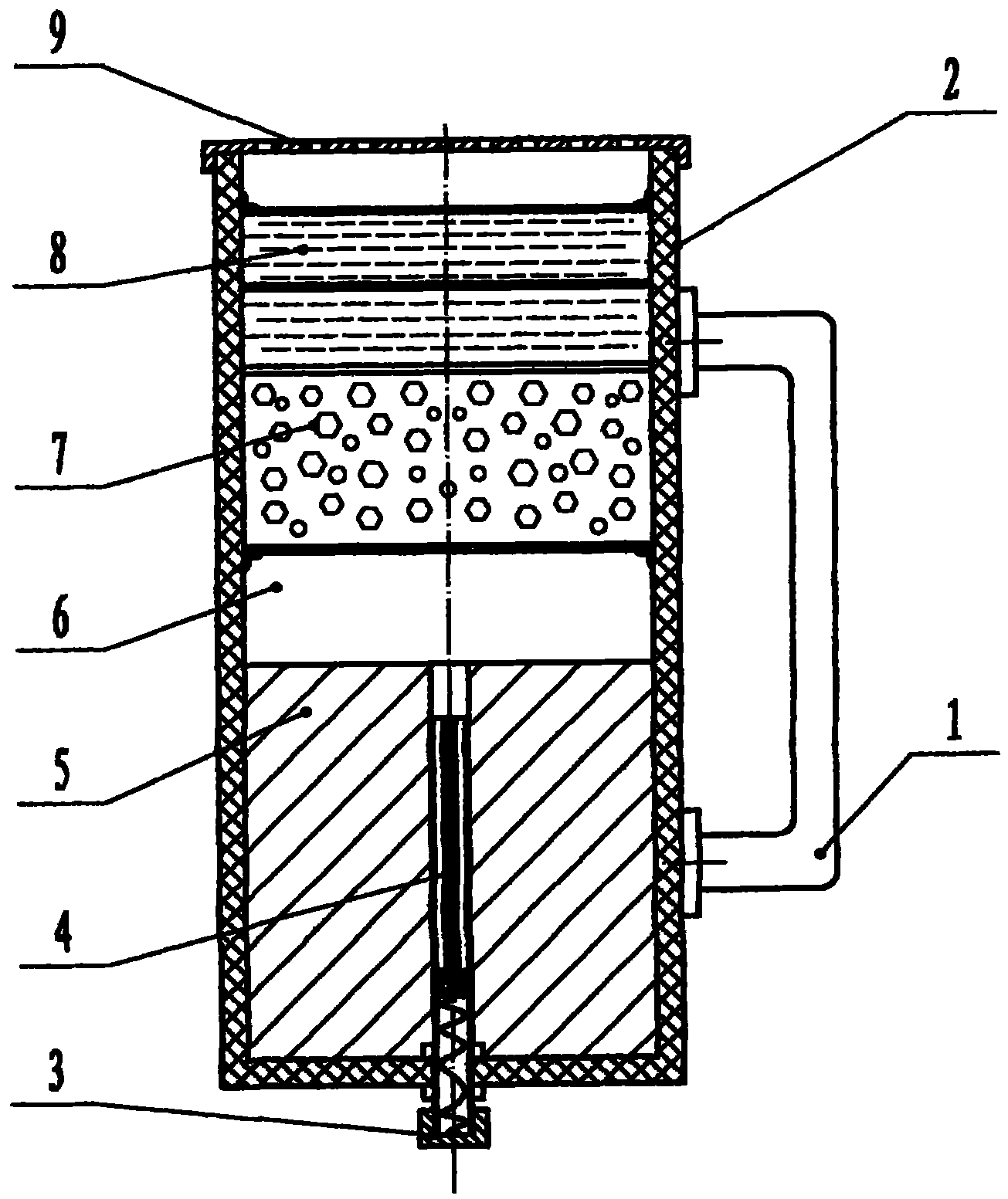 Hand-thrown aerosol fire extinguisher