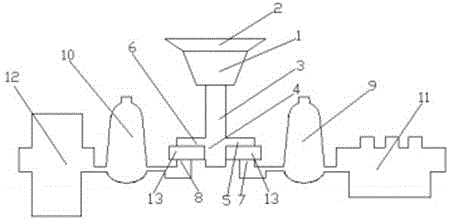 Casting gating system